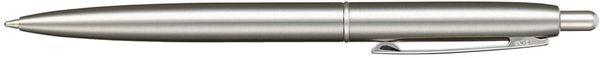 Am image of a Custom Recycled Stainless Steel Ballpoint Pen in Silver!