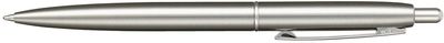 Am image of a Custom Recycled Stainless Steel Ballpoint Pen in Silver!