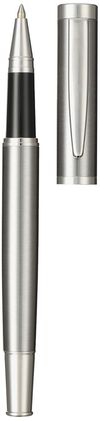 An image of a Custom Recycled Stainless Steel Rollerball Pen!