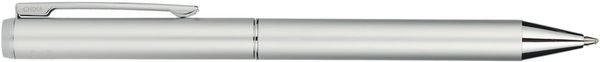 Am image of a Custom Recycled Aluminum Ultra Gel Ballpoint in Silver!