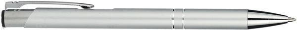 Am image of a Custom Recycled Aluminum Richmont Gel Ballpoint in Silver!