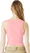 An image of a Custom Bella and Canvas Womens Micro Rib Racer Tank!