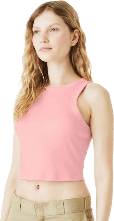 An image of a Custom Bella and Canvas Womens Micro Rib Racer Tank!
