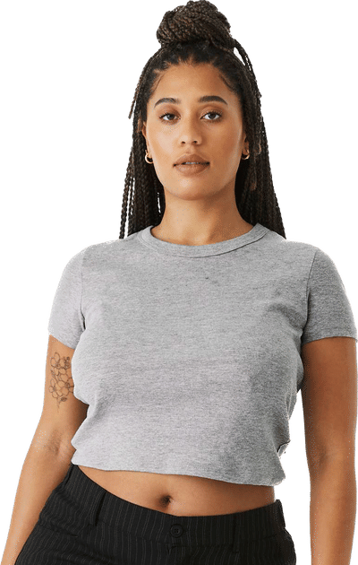 An image of a Custom Bella and Canvas Womens Micro Rib Baby Tee!