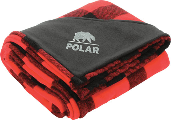 An image of a Custom Buffalo Plaid Ultra Plush Throw Blanket!