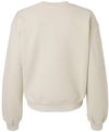 Am image of a Custom American Apparel ReFlex Womens Fleece Crewneck Sweatshirt in Bone!
