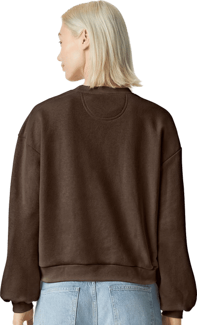 An image of a Custom American Apparel ReFlex Womens Fleece Crewneck Sweatshirt!