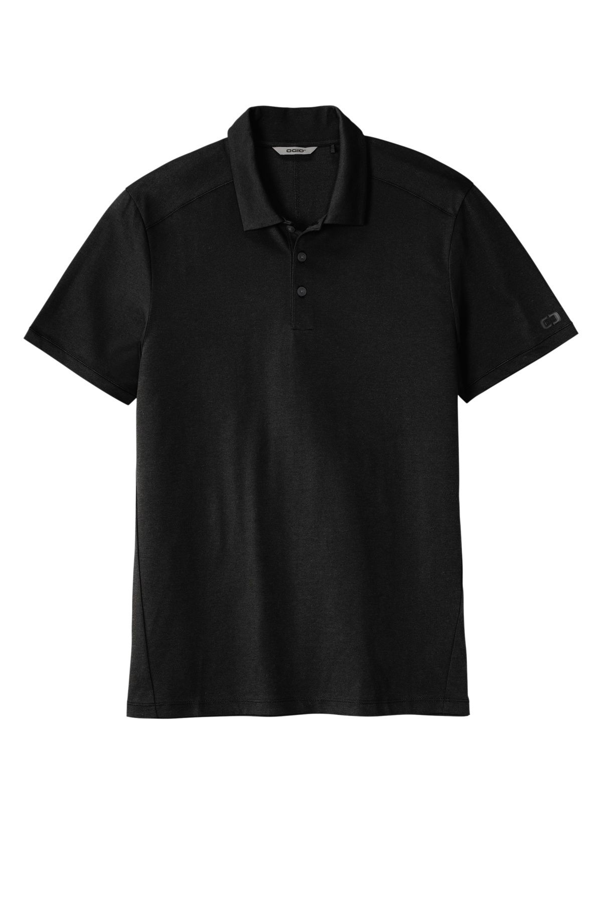 OGIO Code Stretch Polo in Blacktop