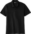 Am image of a Custom OGIO Code Stretch Polo in Blacktop!