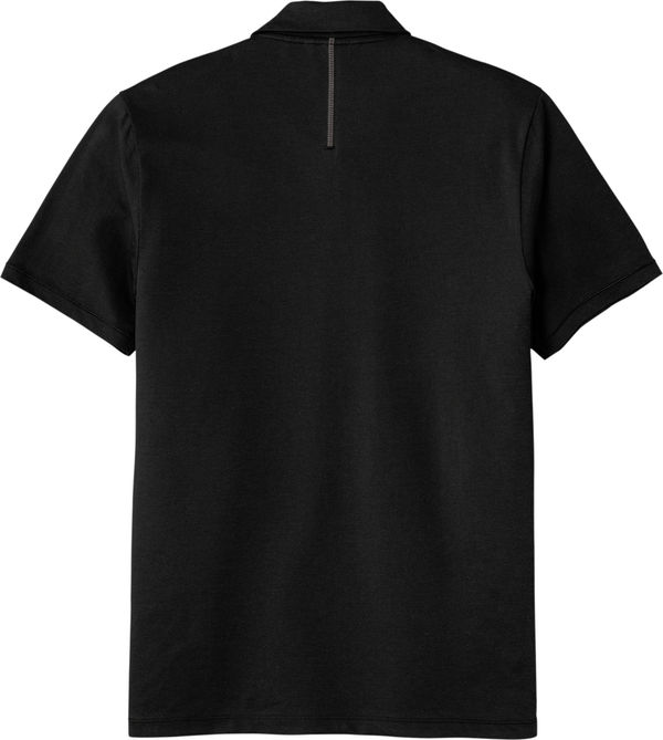 Am image of a Custom OGIO Code Stretch Polo in Blacktop!