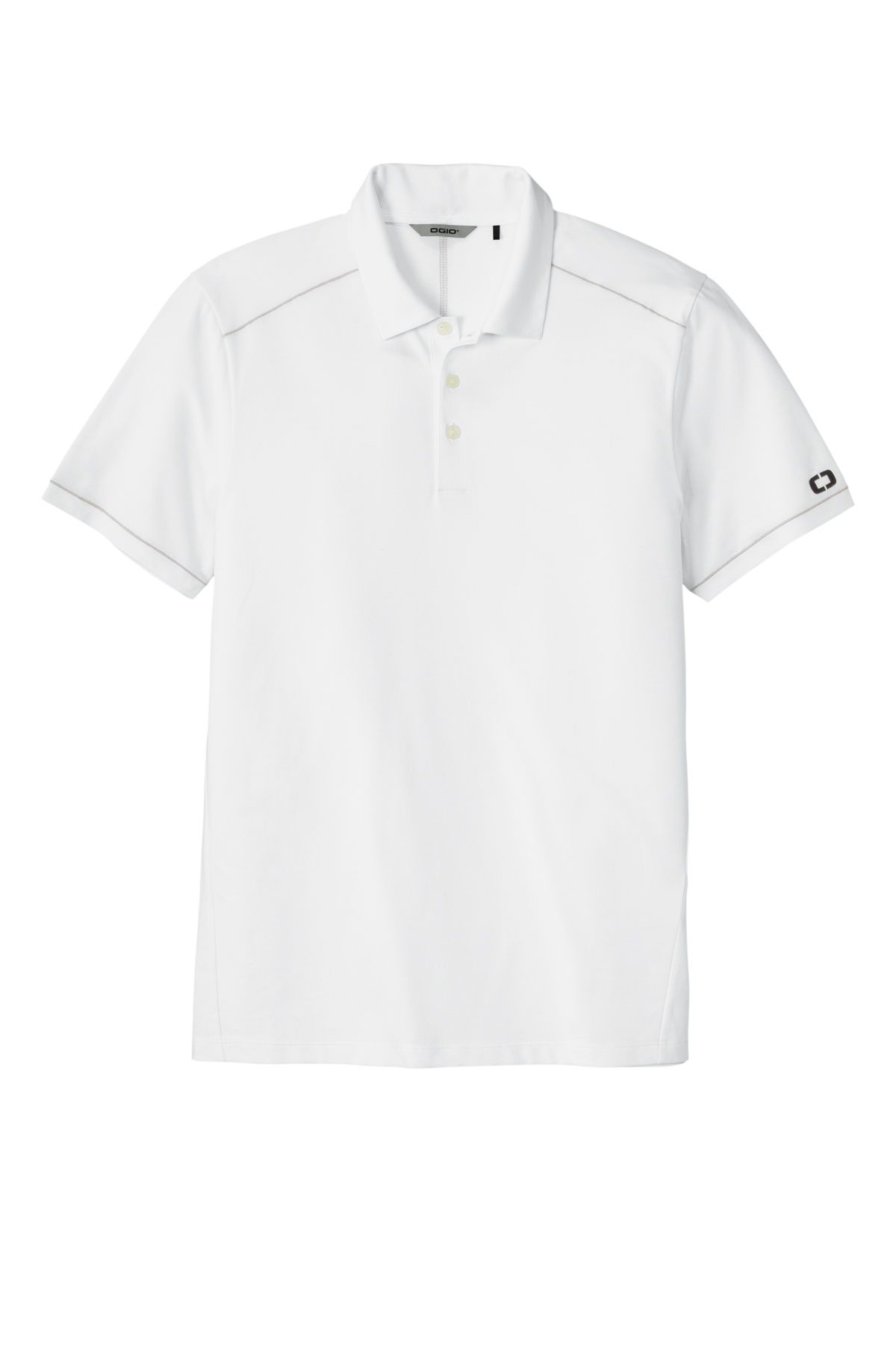 OGIO Code Stretch Polo in Bright White