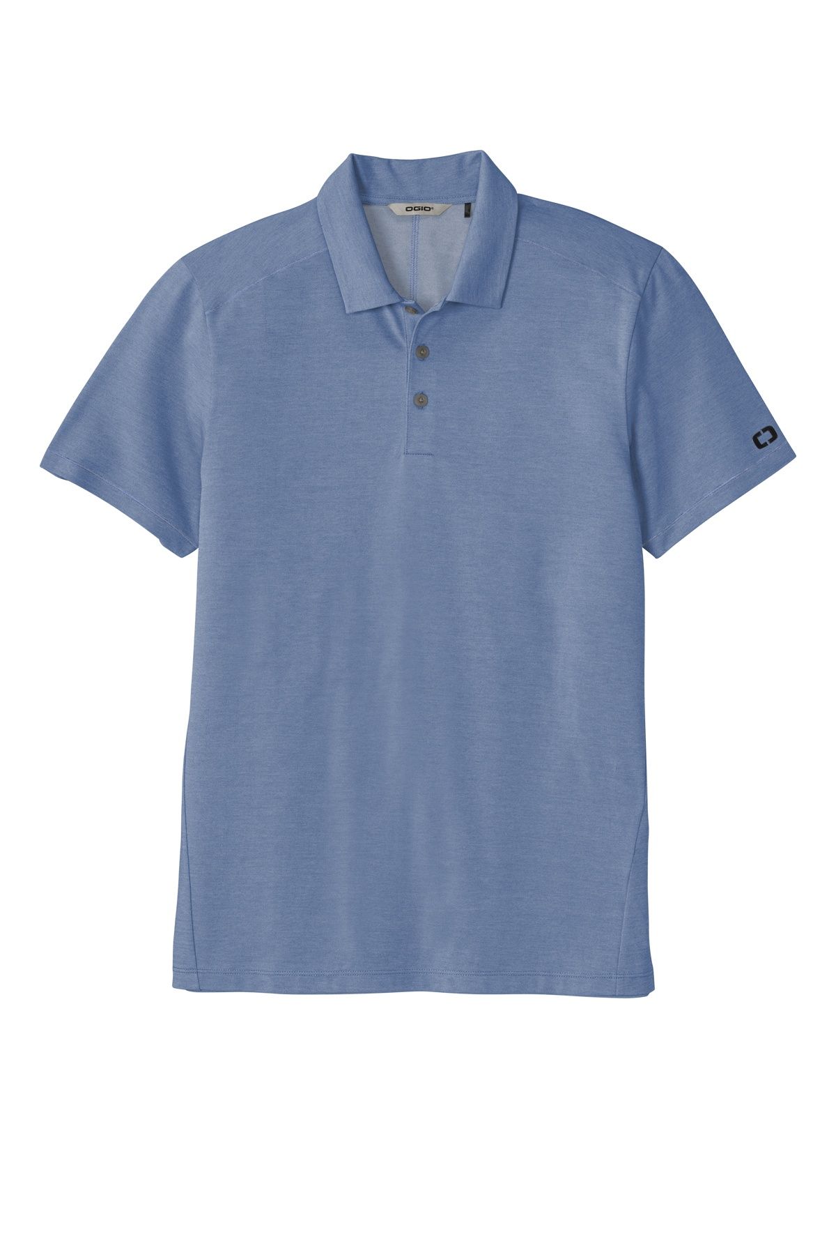 OGIO Code Stretch Polo in Force Blue Heather