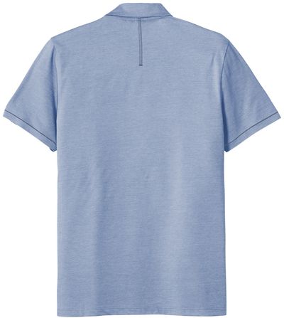 Am image of a Custom OGIO Code Stretch Polo in Force Blue Heather!