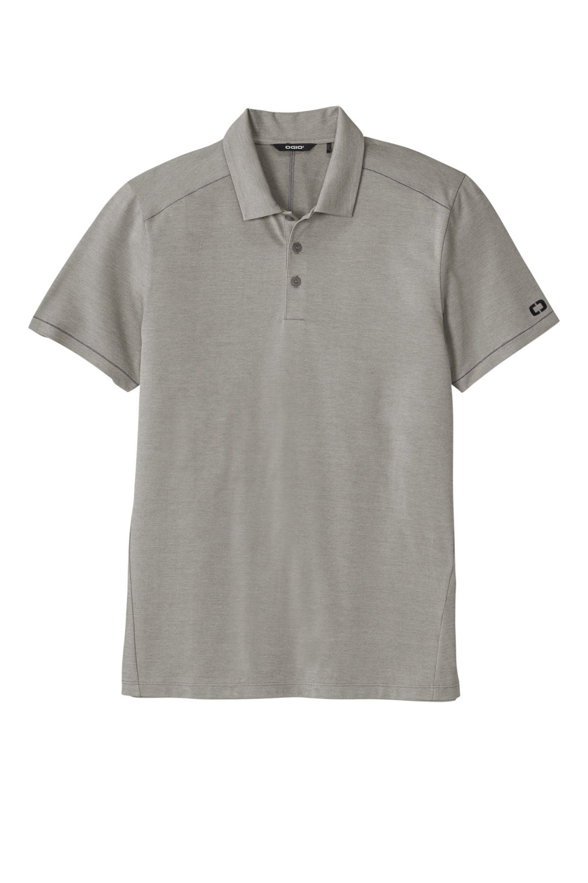 OGIO Code Stretch Polo in Tarmac Grey Heather