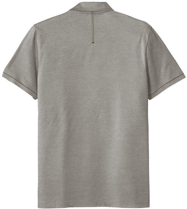 Am image of a Custom OGIO Code Stretch Polo in Tarmac Grey Heather!
