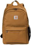 Am image of a Custom Carhartt Canvas Backpack in Carhartt Brown!