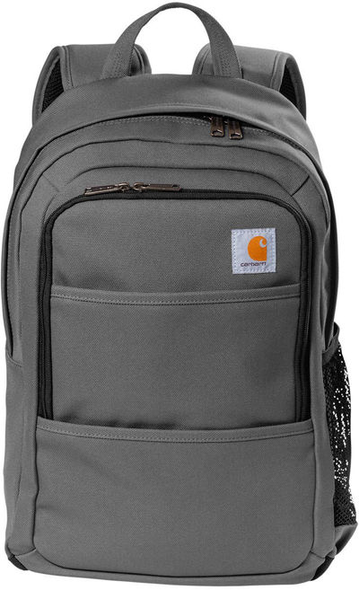 Am image of a Custom Carhartt Foundry Series Backpack in Grey!