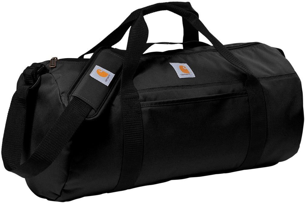 Custom Carhartt Canvas Packable Duffel with Pouch - Coastal Reign