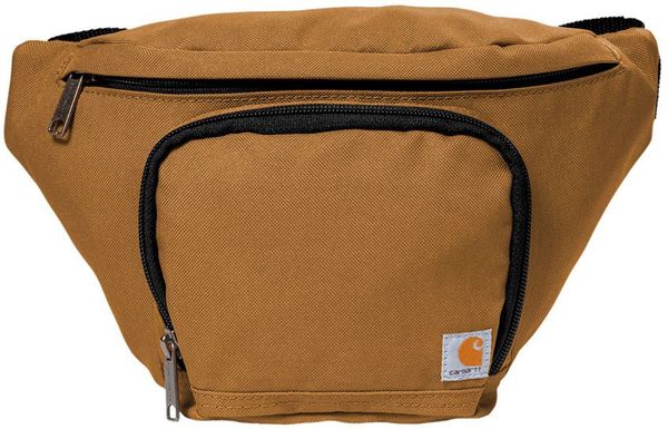 Am image of a Custom Carhartt Waist Pack in Carhartt Brown!