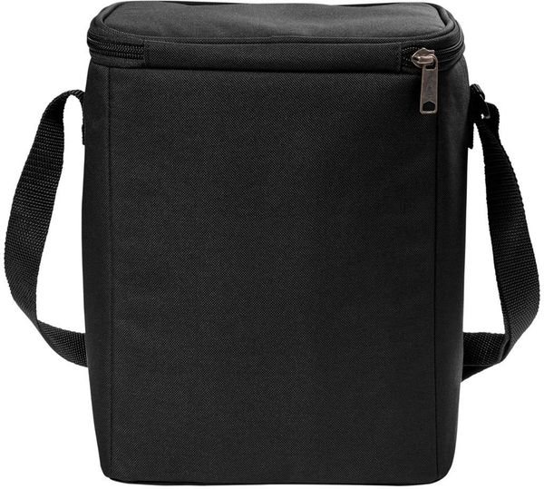 Am image of a Custom Carhartt Vertical 12 Can Cooler in Black!