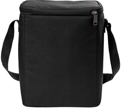 Am image of a Custom Carhartt Vertical 12 Can Cooler in Black!