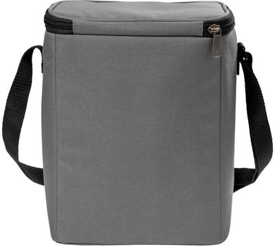 Am image of a Custom Carhartt Vertical 12 Can Cooler in Grey!