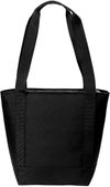 Am image of a Custom Carhartt Tote 18 Can Cooler in Black!