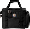 Am image of a Custom Carhartt Duffel 36 Can Cooler in Black!