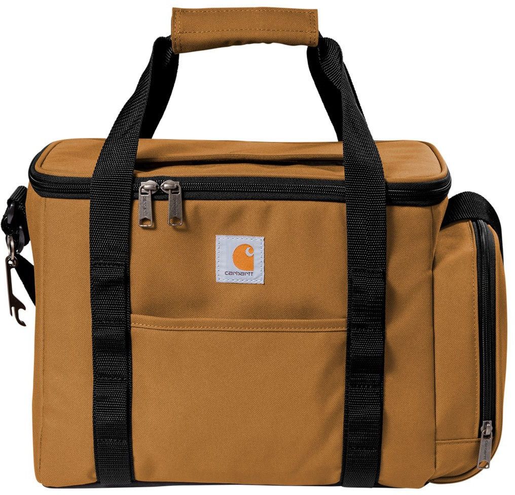 Carhartt Duffel 36 Can Cooler in Carhartt Brown