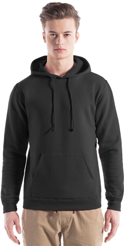 Am image of a Custom Jerico Hooded Sweatshirt in Black!