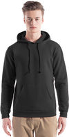 Am image of a Custom Jerico Hooded Sweatshirt in Black!