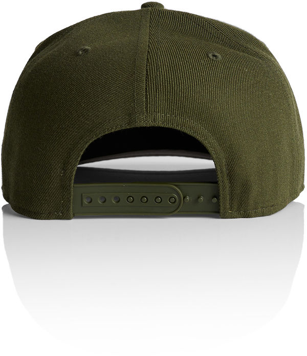 Am image of a Custom AS Colour Stock Hat in Army!