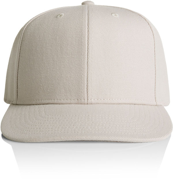 Am image of a Custom AS Colour Stock Hat in Bone!