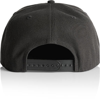 Am image of a Custom AS Colour Stock Hat in Coal!