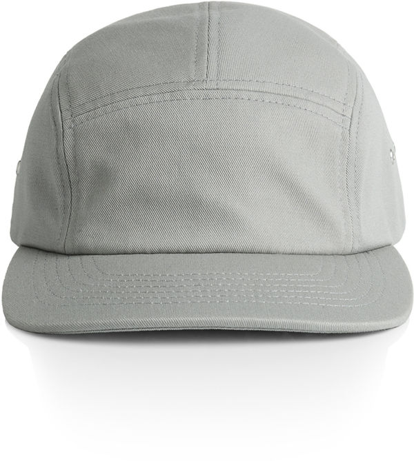 Am image of a Custom AS Colour Finn Five Panel Cap in Storm!