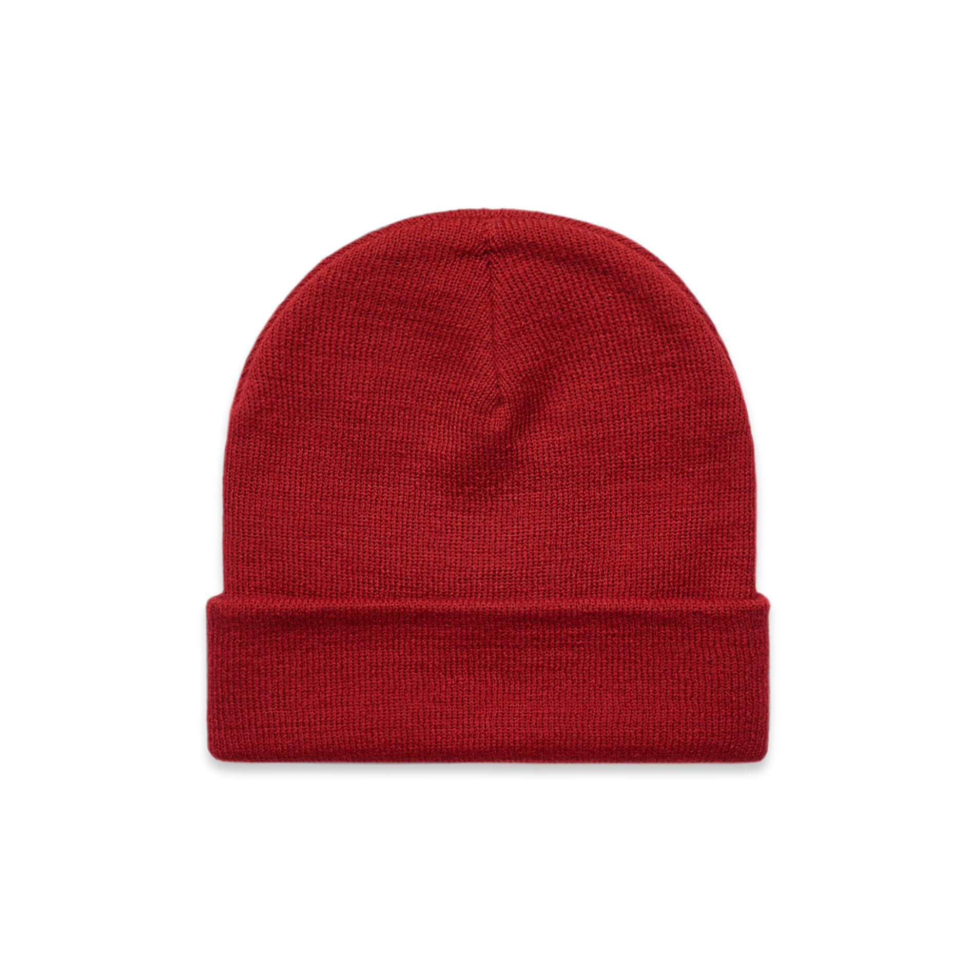 AS Colour Cuff Beanie in Cardinal