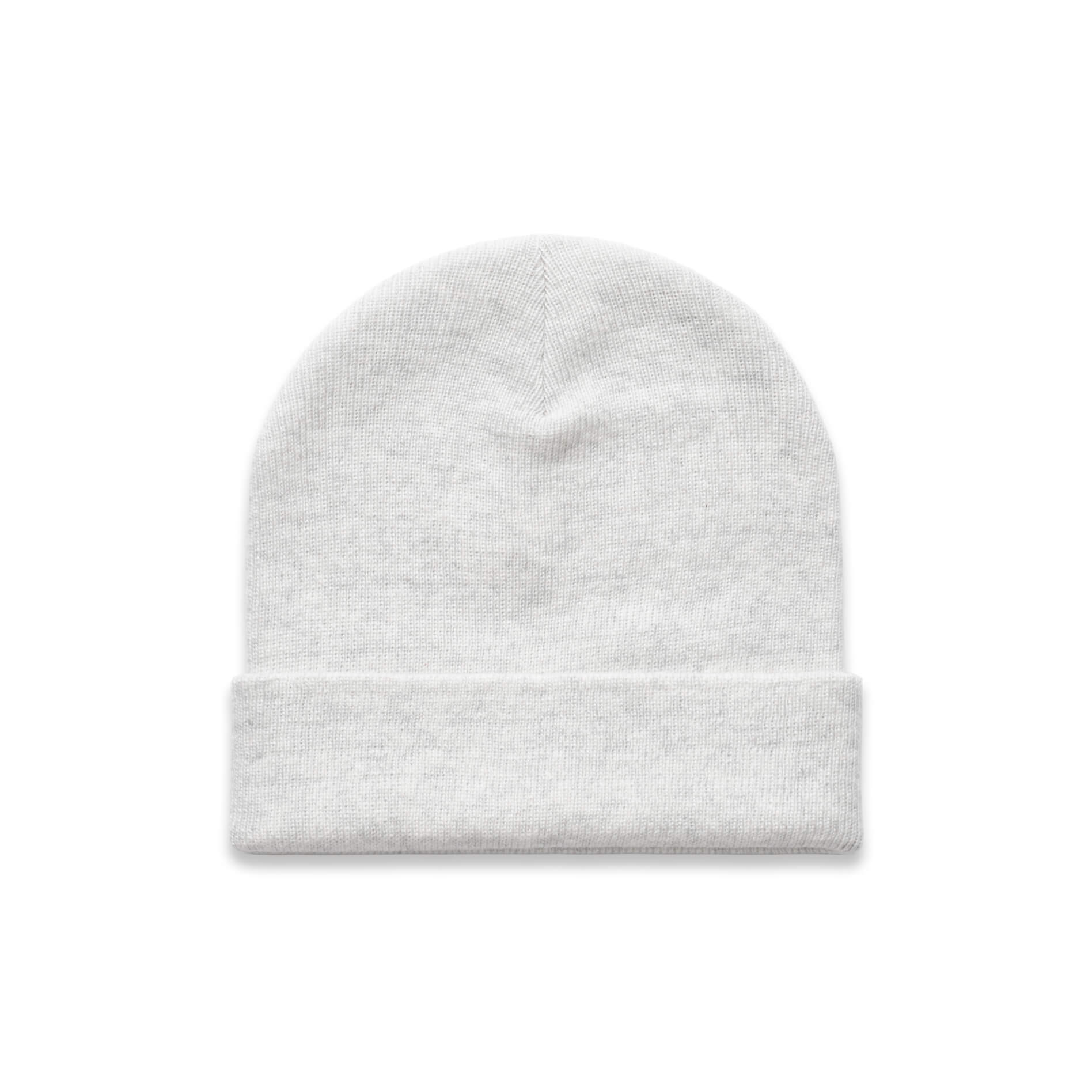 AS Colour Cuff Beanie in White Heather