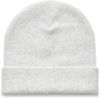 Am image of a Custom AS Colour Cuff Beanie in White Heather!