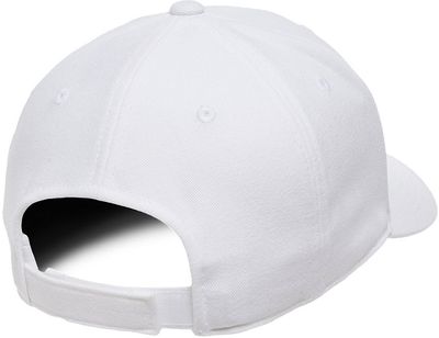 Am image of a Custom Flexfit Adult Pro Formance® Solid Cap in White!