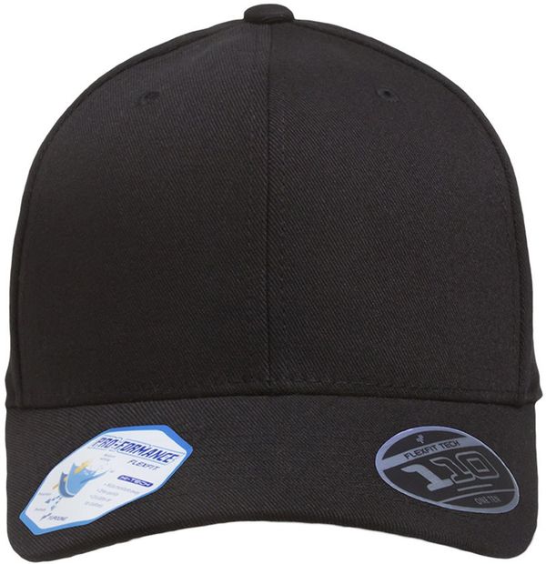 Am image of a Custom Flexfit Adult Pro Formance® Solid Cap in Black!
