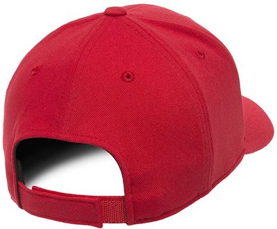 Am image of a Custom Flexfit Adult Pro Formance® Solid Cap in Red!