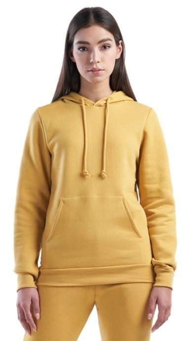 Jerico Hooded Sweatshirt in Mustard