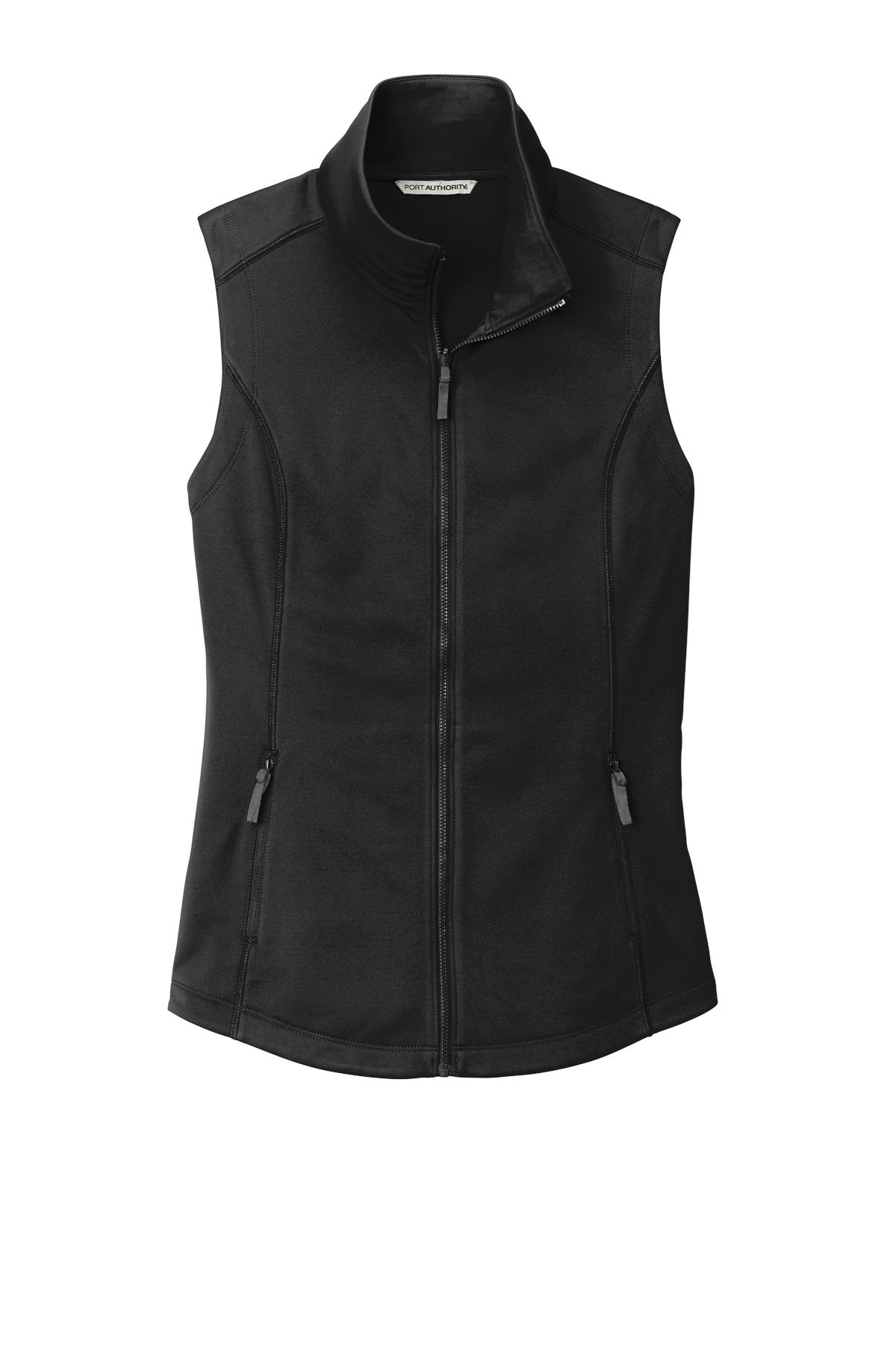 Port Authority Ladies Collective Smooth Fleece Vest in Deep Black