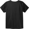 Am image of a Custom WonderWink Unisex WorkFlex Chest Pocket V Neck Top in Black!