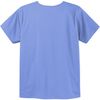 Am image of a Custom WonderWink Unisex WorkFlex Chest Pocket V Neck Top in Ceil Blue!