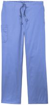 Am image of a Custom WonderWink Unisex WorkFlex Cargo Pant in Ceil Blue!
