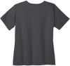 Am image of a Custom WonderWink Womens WorkFlex Mock Wrap Top in Pewter!