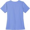 An image of a Custom WonderWink Womens Premiere Flex V Neck Top in Ceil Blue!