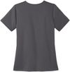 Am image of a Custom WonderWink Womens Premiere Flex V Neck Top in Pewter!
