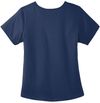 Am image of a Custom WonderWink Womens Premiere Flex Mock Wrap Top in Navy!